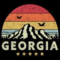 Georgia Shirt. Retro Style GA, USA Impact Tech Backpack