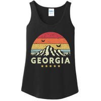 Georgia Shirt. Retro Style GA, USA Ladies Essential Tank