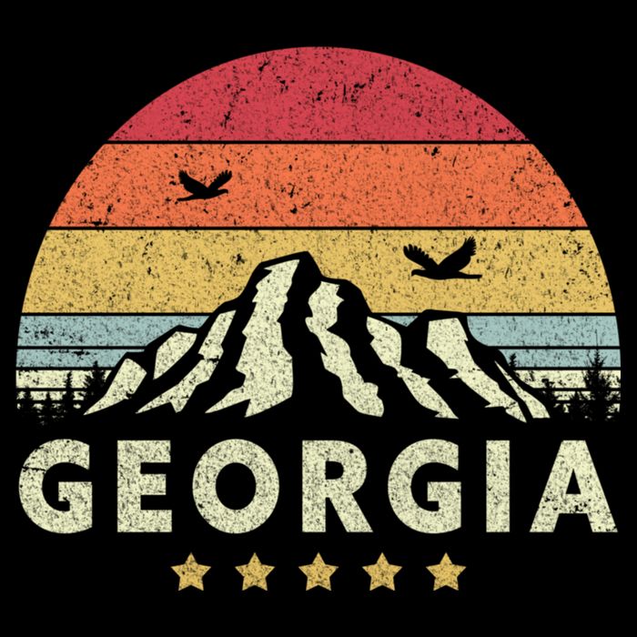 Georgia Shirt. Retro Style GA, USA 16 in Basic Backpack