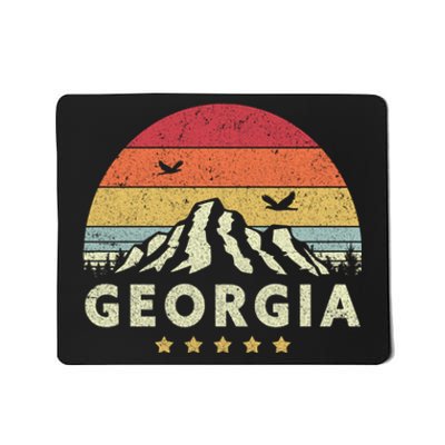 Georgia Shirt. Retro Style GA, USA Mousepad