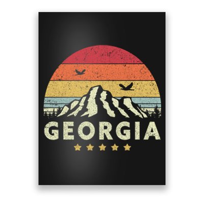 Georgia Shirt. Retro Style GA, USA Poster