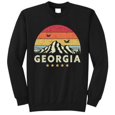 Georgia Shirt. Retro Style GA, USA Tall Sweatshirt