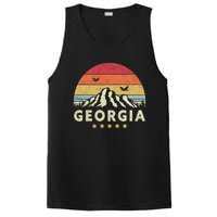 Georgia Shirt. Retro Style GA, USA PosiCharge Competitor Tank