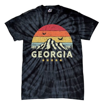 Georgia Shirt. Retro Style GA, USA Tie-Dye T-Shirt