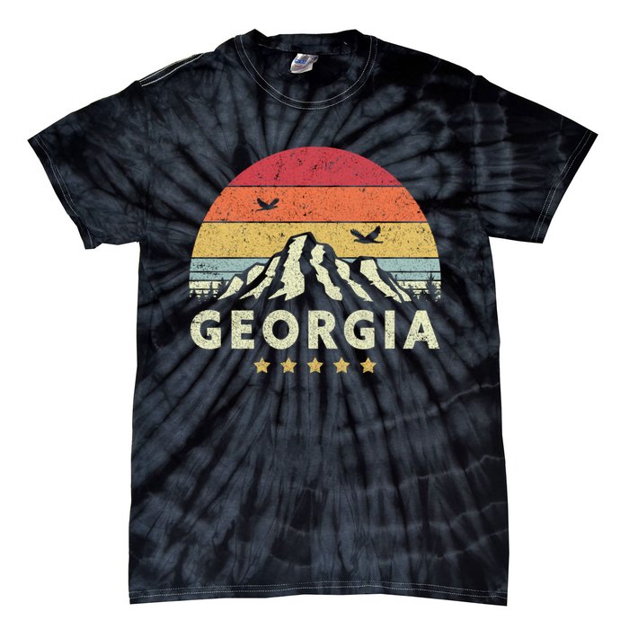 Georgia Shirt. Retro Style GA, USA Tie-Dye T-Shirt