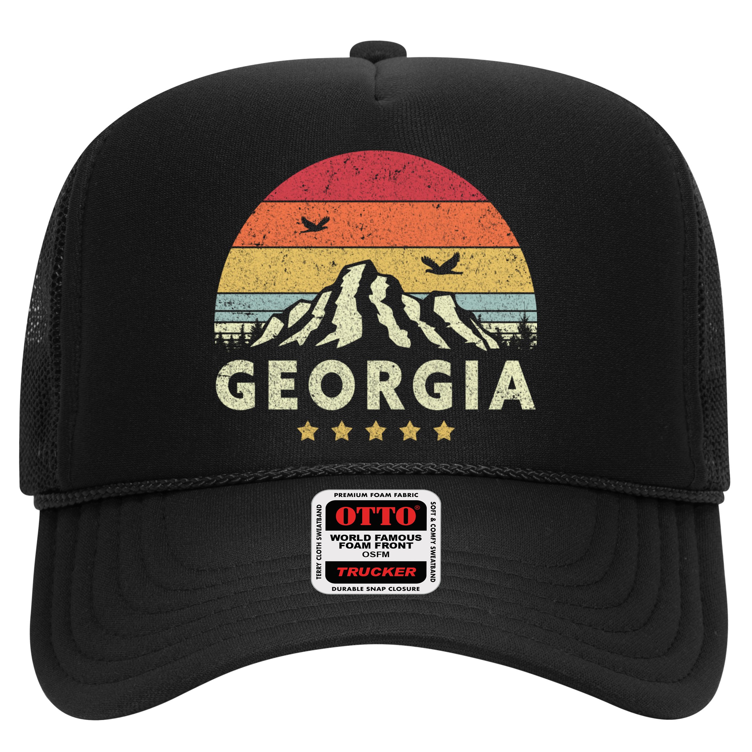 Georgia Shirt. Retro Style GA, USA Hat