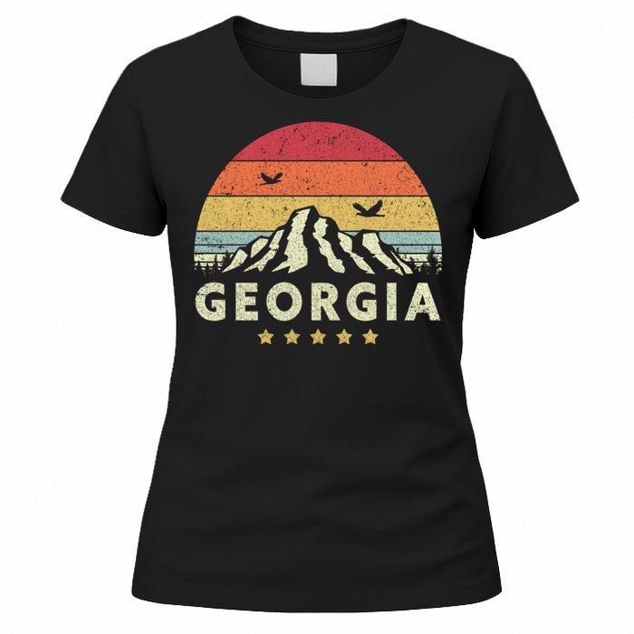 Georgia Shirt. Retro Style GA, USA Women's T-Shirt