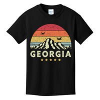 Georgia Shirt. Retro Style GA, USA Kids T-Shirt