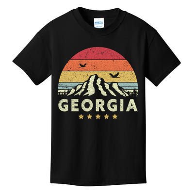 Georgia Shirt. Retro Style GA, USA Kids T-Shirt