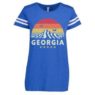 Georgia Shirt. Retro Style GA, USA Enza Ladies Jersey Football T-Shirt