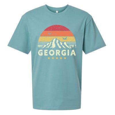 Georgia Shirt. Retro Style GA, USA Sueded Cloud Jersey T-Shirt