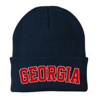 Georgia State Retro Beanie