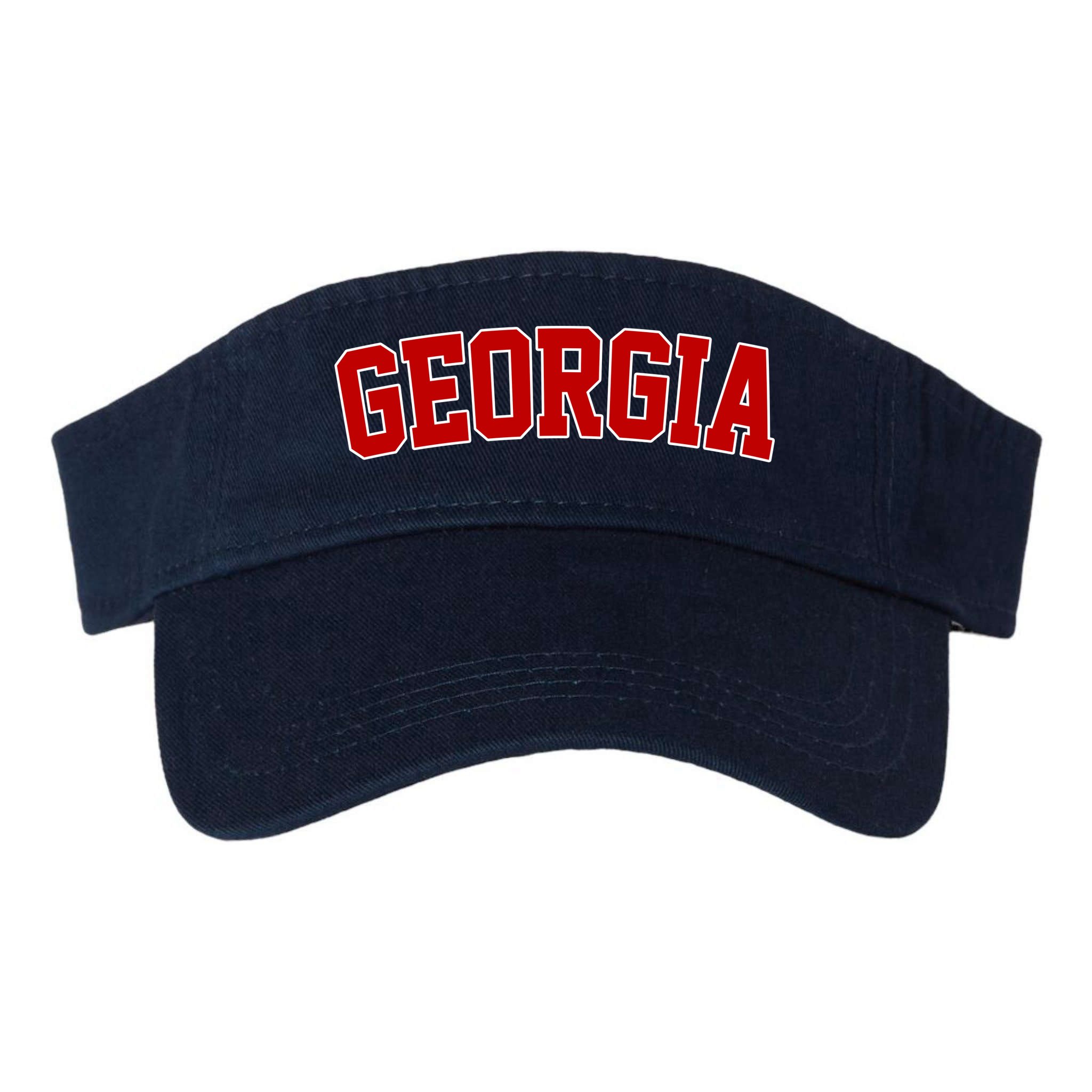 Georgia State Retro Visor