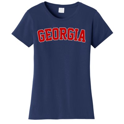 Georgia State Retro Women's T-Shirt