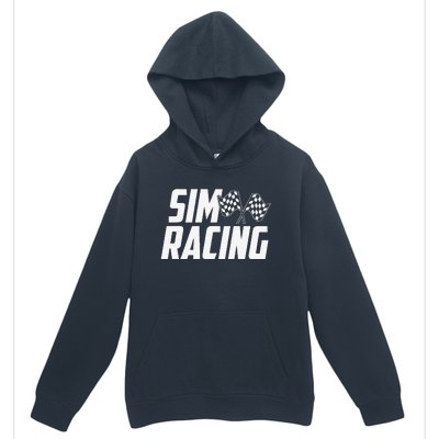 Gaming Simulation Racer Race Car Sim Racing Urban Pullover Hoodie