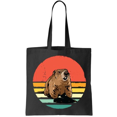 Groundhog Shirts Retro Style Rodent Animal Groundhogs Day Bag