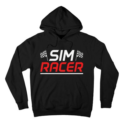 Gaming Simulation Racer Car Race Sim Racing Hoodie