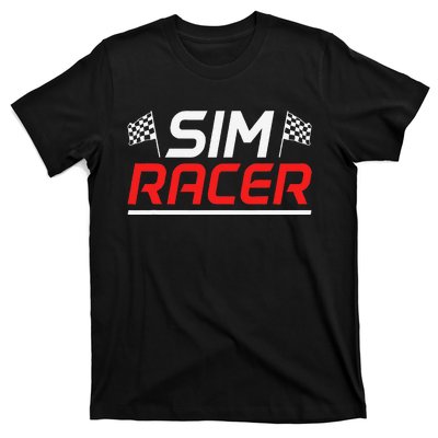 Gaming Simulation Racer Car Race Sim Racing T-Shirt