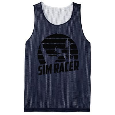 Gaming Simulation Racer Race Car Sim Racing Mesh Reversible Basketball Jersey Tank