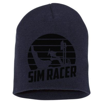 Gaming Simulation Racer Race Car Sim Racing Short Acrylic Beanie