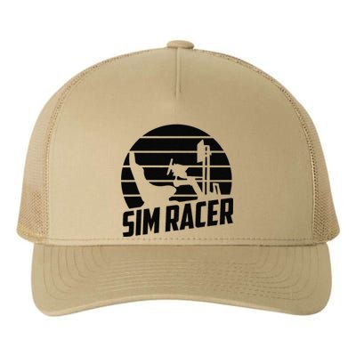 Gaming Simulation Racer Race Car Sim Racing Yupoong Adult 5-Panel Trucker Hat