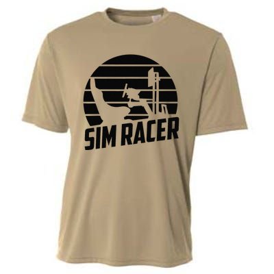 Gaming Simulation Racer Race Car Sim Racing Cooling Performance Crew T-Shirt