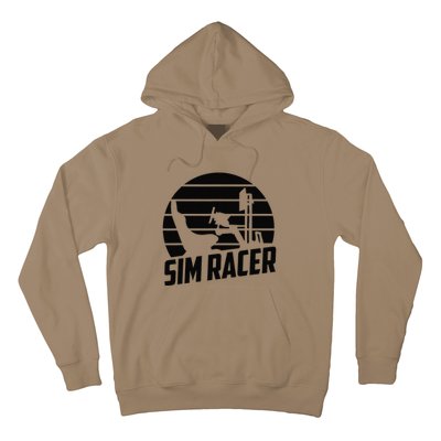 Gaming Simulation Racer Race Car Sim Racing Hoodie