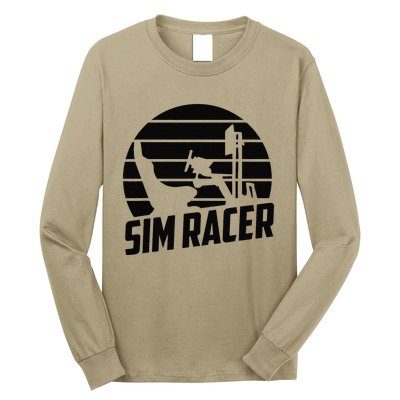 Gaming Simulation Racer Race Car Sim Racing Long Sleeve Shirt