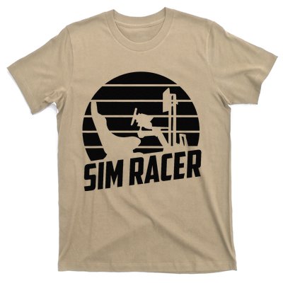 Gaming Simulation Racer Race Car Sim Racing T-Shirt