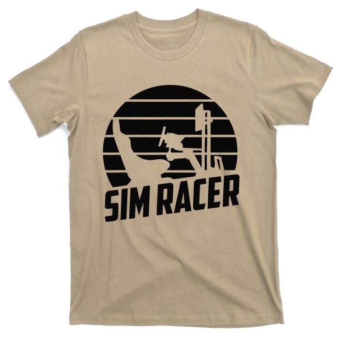 Gaming Simulation Racer Race Car Sim Racing T-Shirt