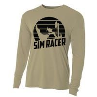 Gaming Simulation Racer Race Car Sim Racing Cooling Performance Long Sleeve Crew