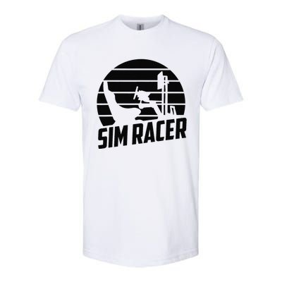 Gaming Simulation Racer Race Car Sim Racing Softstyle CVC T-Shirt