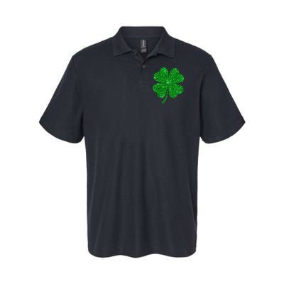 Glitter Shamrock St Patrick's Day Polo