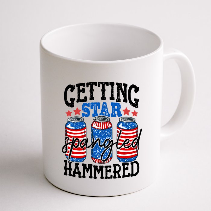 Getting Star Spangled Hammered Funny 4th Of July Patriotic Meaningful Gift Mug