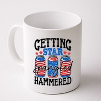 Getting Star Spangled Hammered Funny 4th Of July Patriotic Meaningful Gift Mug