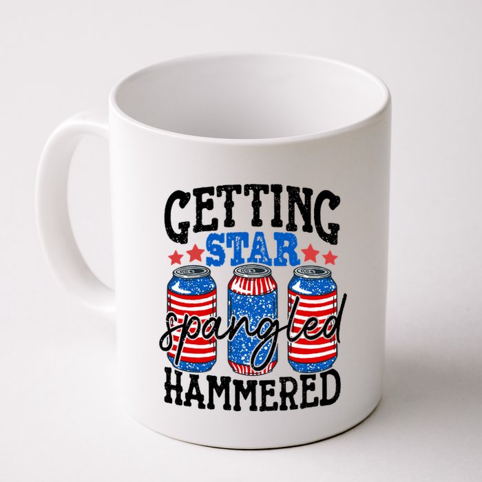 Getting Star Spangled Hammered Funny 4th Of July Patriotic Meaningful Gift Mug