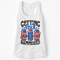 Getting Star Spangled Hammered Funny 4th Of July Patriotic Meaningful Gift Womens Tank Top