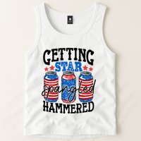Getting Star Spangled Hammered Funny 4th Of July Patriotic Meaningful Gift Tank Top