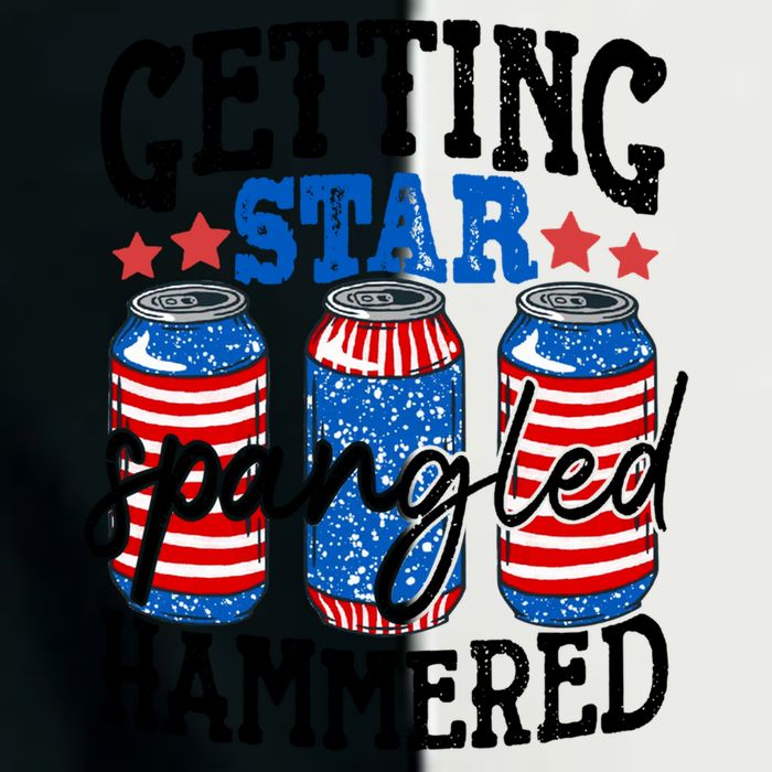 Getting Star Spangled Hammered Funny 4th Of July Patriotic Meaningful Gift Infant Baby Jersey Bodysuit