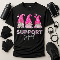 Gnome Support Squad Breast Cancer Performance Shirt