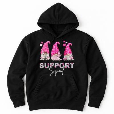 Gnome Support Squad Breast Cancer Hoodie