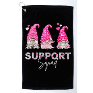 Gnome Support Squad Breast Cancer Platinum Collection Golf Towel