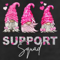 Gnome Support Squad Breast Cancer Golf Towel