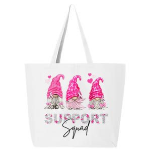 Gnome Support Squad Breast Cancer 25L Jumbo Tote