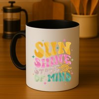 Groovy Sunshine State Of Mind Summer Break Vacation Mug