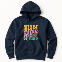 Groovy Sunshine State Of Mind Summer Break Vacation Hoodie