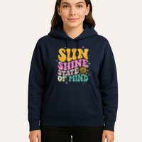 Groovy Sunshine State Of Mind Summer Break Vacation Hoodie