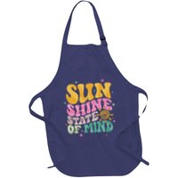Groovy Sunshine State Of Mind Summer Break Vacation Apron