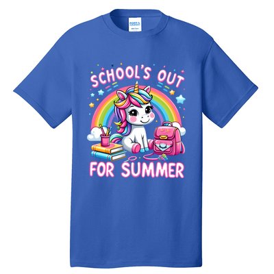 Goodbye School SchoolS Out For Summer Hello Summer Gift Tall T-Shirt