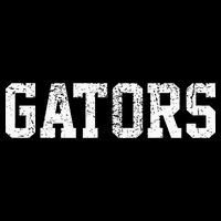 Gators School Sports Fan Team Spirit Mascot Heart 16 in Basic Backpack